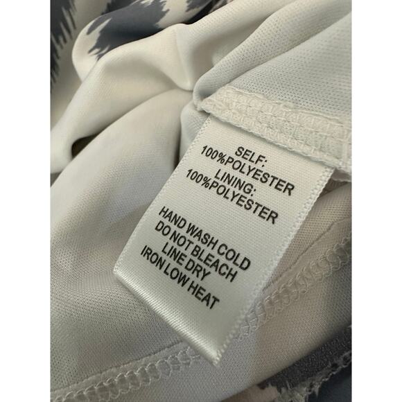 Lulu's Give Me A Print Light‎ Blue Shift Dress Size Small - Picture 4 of 4